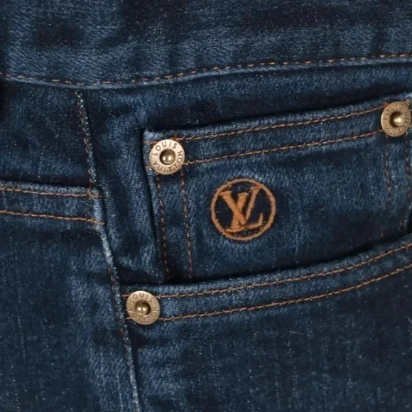 Louis Vuitton Slim Stretch Denim Jeans. - Picture 6 of 6